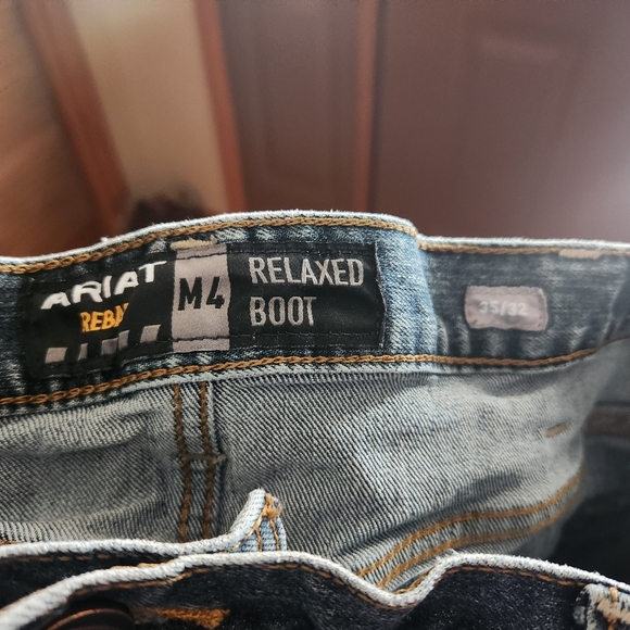 Ariat Rebar Relaxed Boot M4 Men's Size 35/32 - Picture 2 of 3